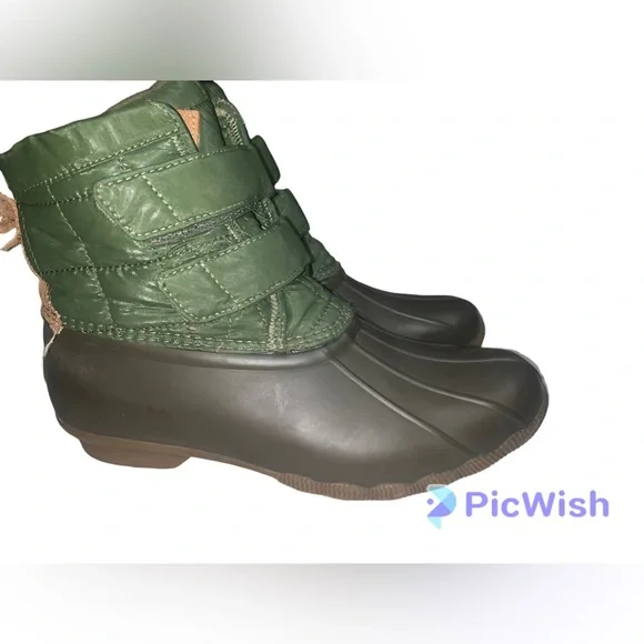 Sperry Shoes Sperry Topsider Saltwater Jetty Quilted Duck Boots Size 85 Poshmark